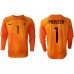 Cheap Netherlands Remko Pasveer #1 Goalkeeper Away Football Shirt World Cup 2022 Long Sleeve